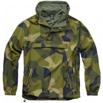 Brandit Summer Windbreaker - Swedisch Camo M90 - L