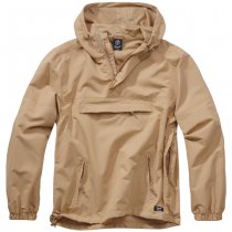 Brandit Summer Windbreaker - Camel - S