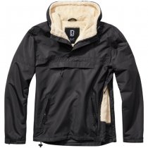 Brandit Windbreaker Sherpa - Black - S