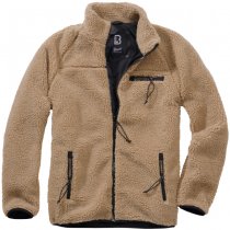 Brandit Teddyfleece Jacket - Camel - 4XL