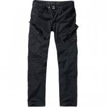 Brandit Adven Trouser Slim Fit - Black - L