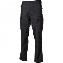 MFH US Combat Pants Reinforced - Black - L