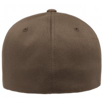 Flexfit Wooly Combed Cap - Brown S/M