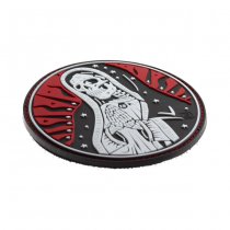 JTG Santa Muerte Rubber Patch - Red Sky