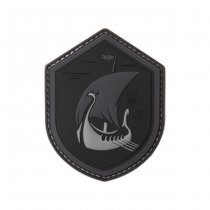 JTG Viking Dragonboat Rubber Patch - Blackops