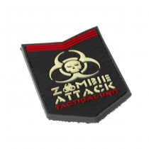 JTG Zombie Attack Rubber Patch - Glow in the Dark