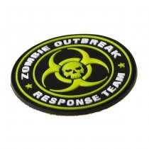 JTG Zombie Outbreak Rubber Patch - Green