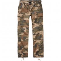 Brandit Ladies BDU Ripstop Trousers - Light Woodland - 32