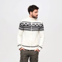 Brandit Cardigan Norweger - White - 3XL