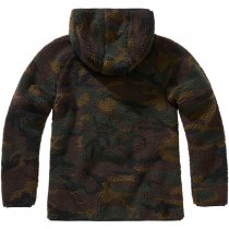 Brandit Ladies Teddyfleecejacket Hood - Woodland - L