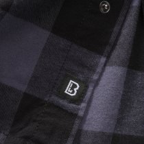 Brandit Checkshirt Sleeveless - Black / Grey - L