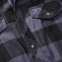 Brandit Checkshirt Sleeveless - Black / Grey - L