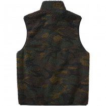 Brandit Teddyfleece Vest Men - Woodland - L