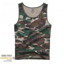 Brandit Tank Top - Woodland - 6XL