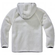 Brandit Teddyfleece Worker Jacket - White - 3XL