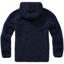 Brandit Teddyfleece Worker Jacket - Navy - 4XL