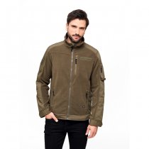 Brandit Fleecejacket Ripstop - Olive - 4XL