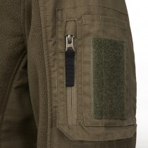 Brandit Fleecejacket Ripstop - Olive - 4XL