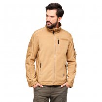 Brandit Fleecejacket Ripstop - Camel - XL