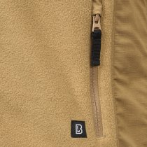 Brandit Fleecejacket Ripstop - Camel - 2XL