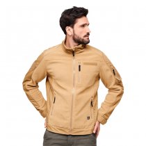 Brandit Fleecejacket Ripstop - Camel - 6XL