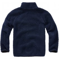 Brandit Teddyfleece Jacket - Navy - S