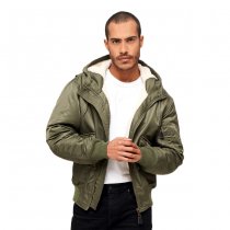 Brandit CWU Jacket hooded - Olive - S