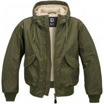 Brandit CWU Jacket hooded - Olive - 3XL