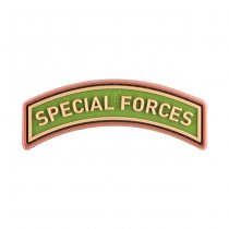 JTG Special Forces Tab Rubber Patch - Multicam