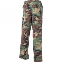 MFH US Combat Pants Reinforced - Woodland - L