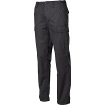 MFH BDU Combat Pants Ripstop - Black - 2XL