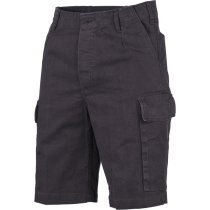 MFH BW Moleskin Bermuda Shorts - Black Stonewashed - L