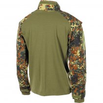 MFHHighDefence US Tactical Shirt Long Sleeve - Flecktarn - 2XL