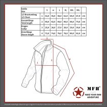 MFH US Tactical Baselayer Jacket - Coyote - S