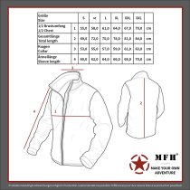 MFHProfessional COMBAT Fleece Jacket - Coyote - S