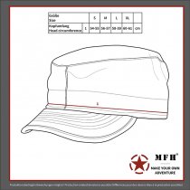 MFH USMC Cap Ripstop - Woodland - S