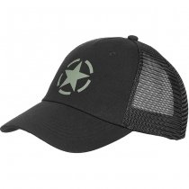 MFH Trucker Cap Size Adjustable - Black