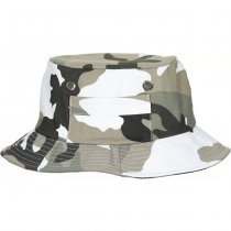 MFH Fisher Hat Small Side Pocket - Urban Camo - 57