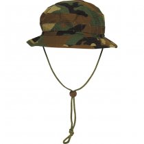 MFH GB Boonie Hat Ripstop - Woodland - L