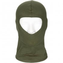 MFH Light Balaclava One Hole Cotton - Olive