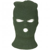 MFH Balaclava Three Hole Acrylic - Olive