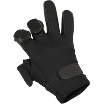 MFH Neoprene Mesh Gloves - Black - S