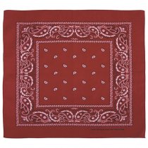 MFH Bandana Cotton 55 x 55 cm - Burgundy