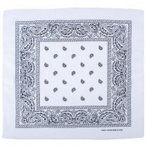 MFH Bandana Cotton 55 x 55 cm - White