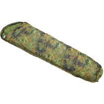 FoxOutdoor Mummy Sleeping Bag 2 Layer Filling - Flecktarn