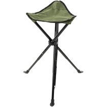 FoxOutdoor Folding Stool Telescopic Tripod - Olive