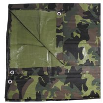 MFH Tarpaulin PE 200 x 300 cm - Woodland