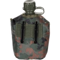 MFH US Canteen & Cover 1 l - Flecktarn