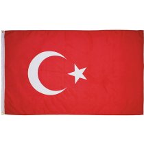 MFH Turkey Flag Polyester 90 x 150 cm