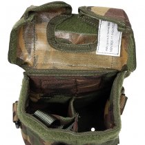 Surplus NL Radio Pouch & Shoulder Straps Used - NL Camo